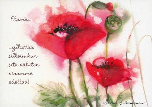 Postikortti Minna Immonen