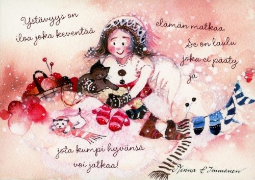 Postikortti Minna Immonen