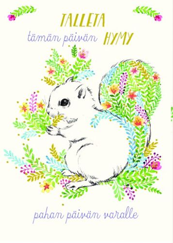 Postikortti ajatelma