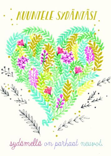 Postikortti ajatelma