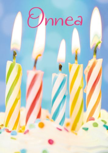 Postikortti syntymäpäivä Hallmark