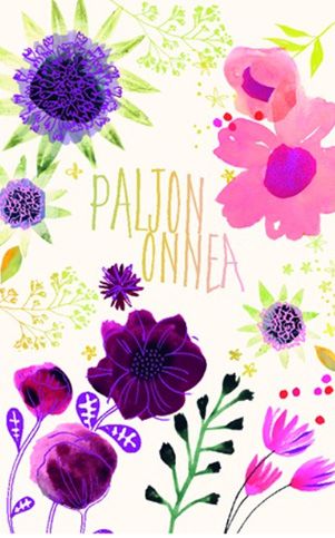 2-osainen kortti Floral