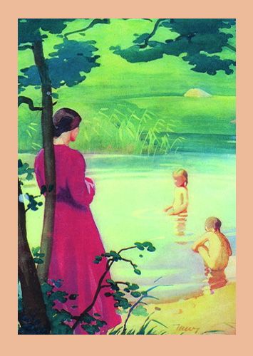 Postikortti Martta Wendelin