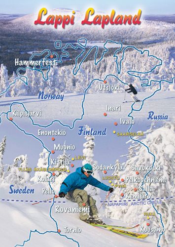 1-osainen matkailukortti