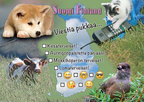 1-osainen matkailukortti