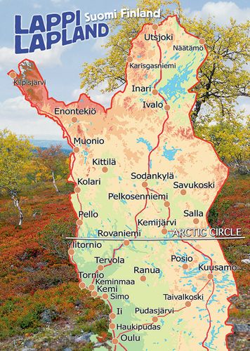 1-osainen matkailukortti