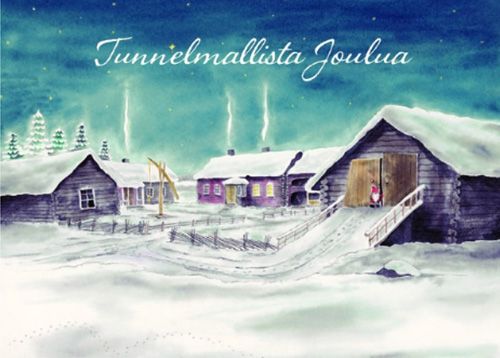 Joulukortti Mauri Kunnas