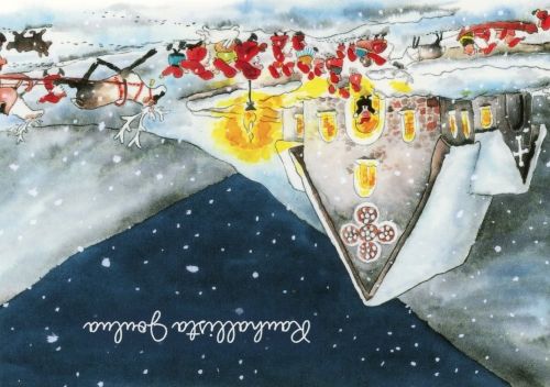 Joulukortti Mauri Kunnas