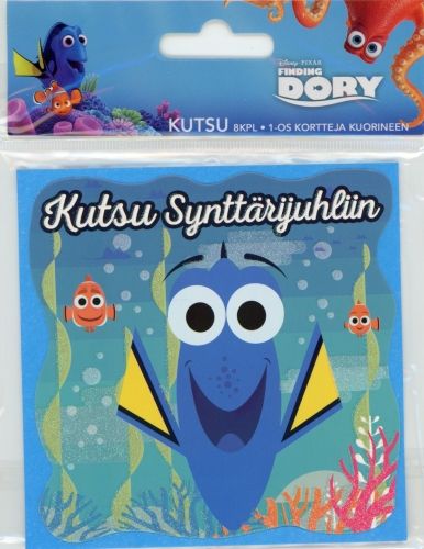Kutsukortti Disney Nemo