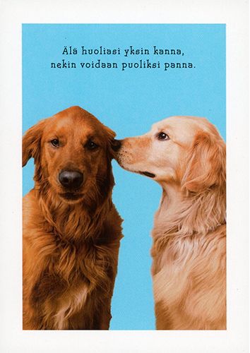 Postikortti ajatelma