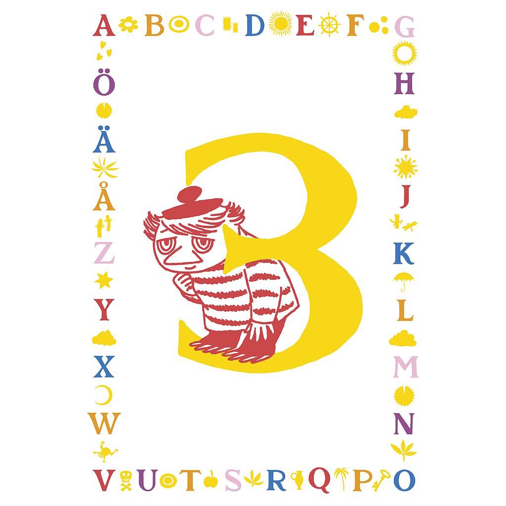 Postikortti 3v Muumi