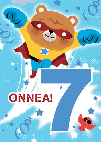 1-os vuosikortti 7v poika