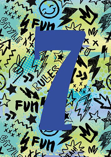 Postikortti onnittelu 7v