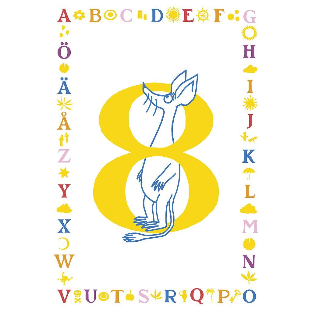 Postikortti 8v Muumi