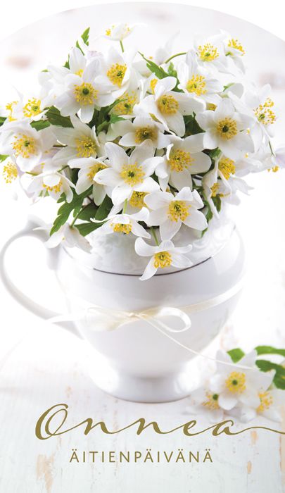 2-osainen äitienpäiväkortti