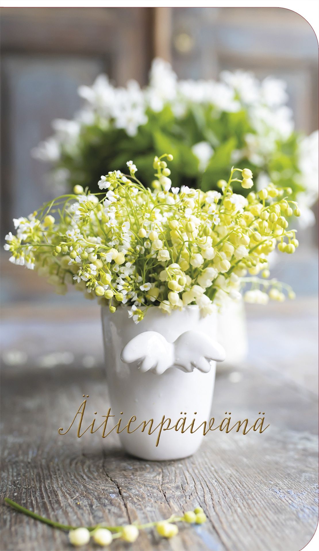 2-osainen äitienpäiväkortti Ilona Pietiläinen