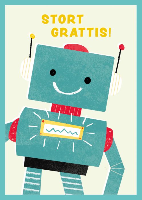 Postikortti lasten onnittelu ruotsinkielinen