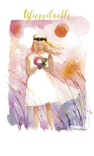 2-osainen ylioppilaskortti Minna Immonen