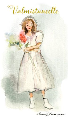 2-osainen kortti valmistunut Minna Immonen