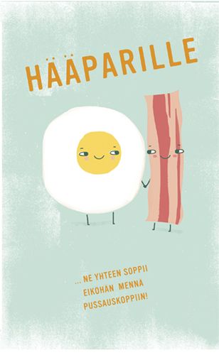 2-osainen hääkortti