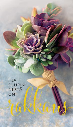 2-osainen hääkortti