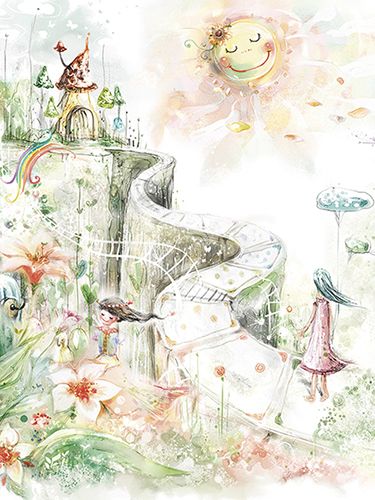 Juliste 30x40cm satumaailma