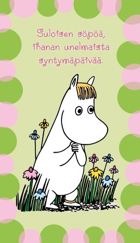 2-osainen Muumikortti