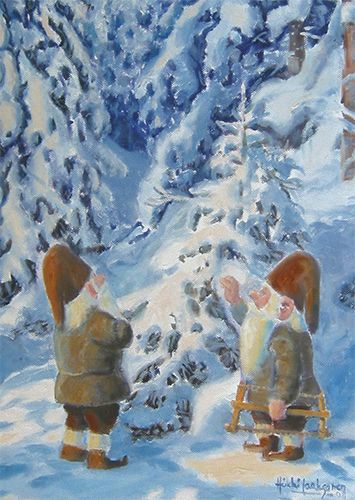 Joulukortti Heikki Laaksonen