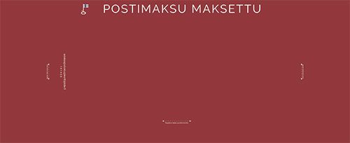 5 lokeron riviopaste joulu Postimaksu maksettu - Porto betalt