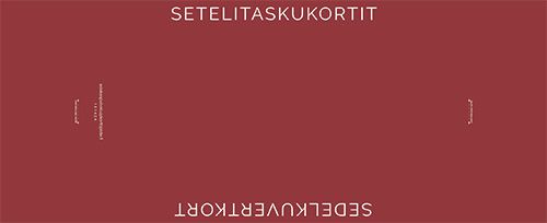 5 lokeron riviopaste joulu setelitaskukortit - sedelkuvertkort - POP-UP kortit - POP-UP kort