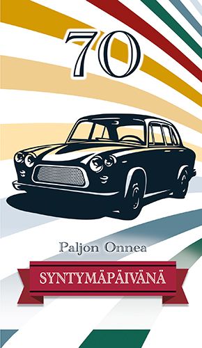 2-osainen vuosikortti 70v