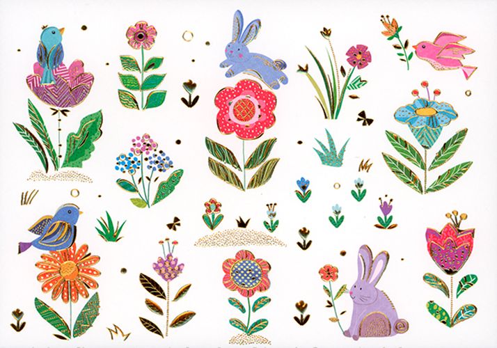 2-osainen kortti Turnowsky vauva