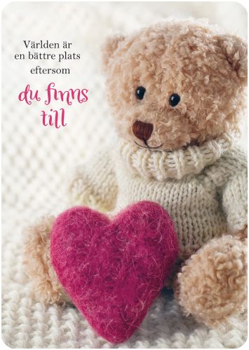 Ystävänpäiväkortti ruotsinkielinen Anna-Mari West