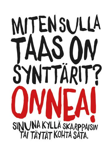 Postikortti hupikortti