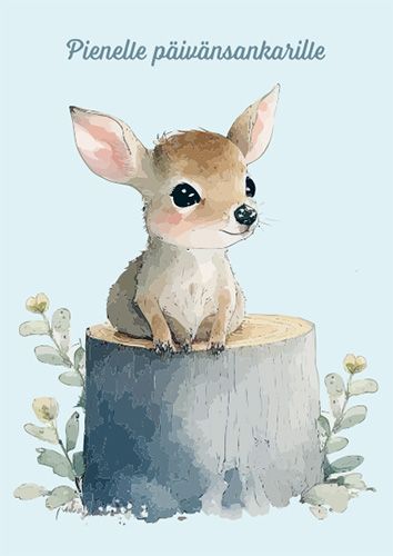 Postikortti lastenkortti