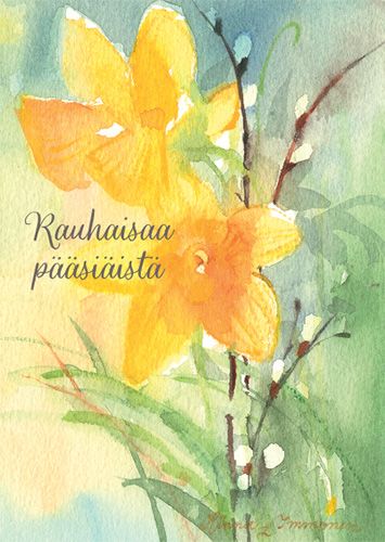 Pääsiäiskortti Minna Immonen