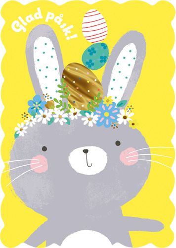 Pääsiäiskortti ruotsinkielinen Hallmark