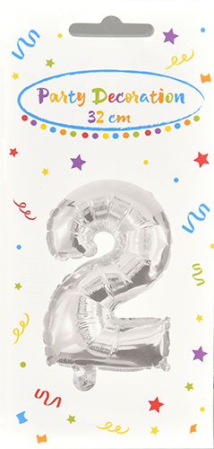 Folioilmapallo numero 2, 1 kpl