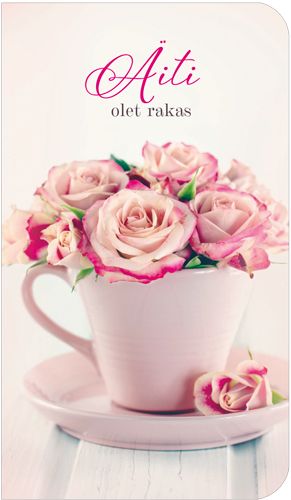 2-osainen äitienpäiväkortti Anna-Mari West