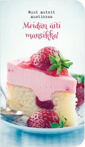 2-osainen äitienpäiväkortti Anna-Mari West