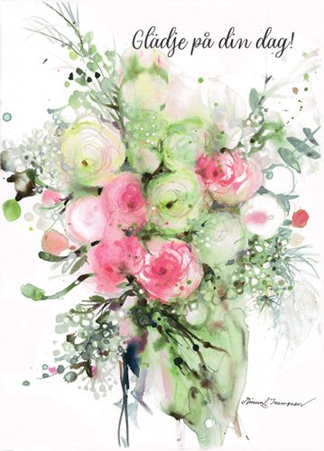 Postikortti Minna Immonen ruotsinkielinen