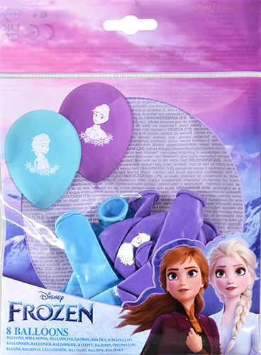 Ilmapallo Frozen II 8kpl