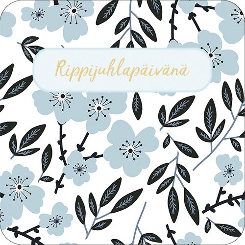 2-osainen rippikortti neliö