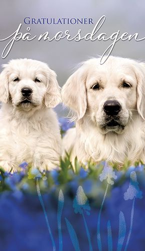 2-osainen äitienpäiväkortti ruotsinkielinen