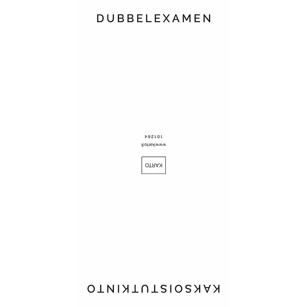 1-lok opaste Kaksoistutkinto Dubbelexamen