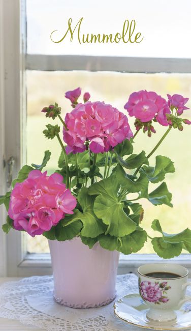 2-osainen äitienpäiväkortti Mummo