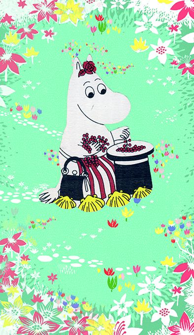 2-osainen Muumikortti magneetti