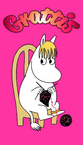 2-osainen Muumikortti Ruotsinkielinen