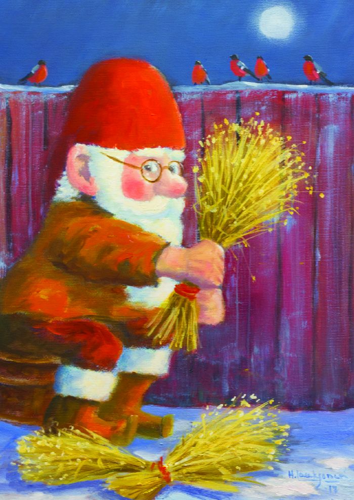 Joulukortti Heikki Laaksonen