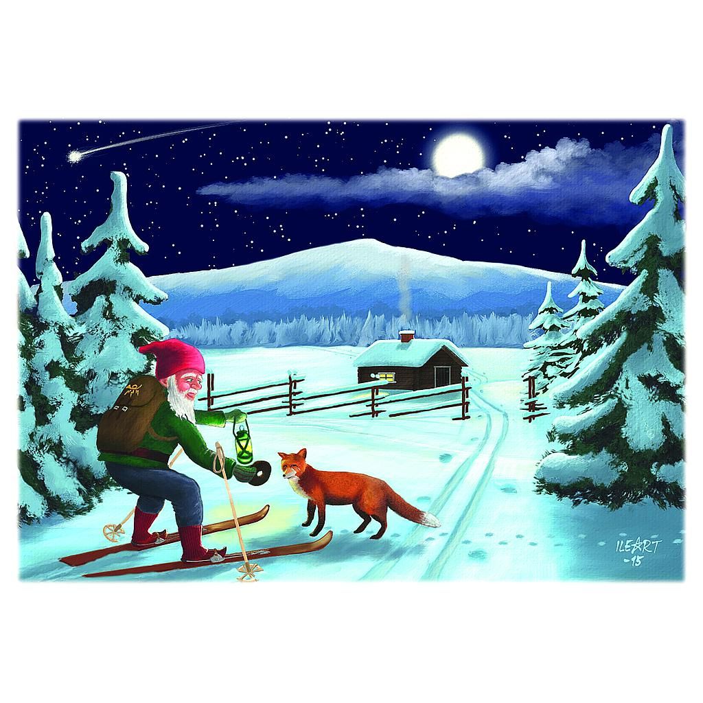 Joulukortti Ileart